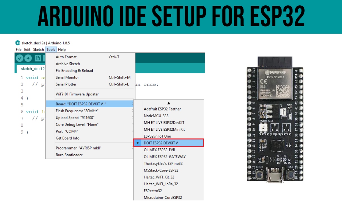 ESP32 Arduino IDE Setup Guide – IoT Learner